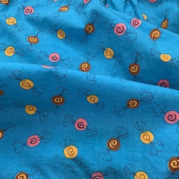 Vintage Handmade Half Apron Wrapped Candy Pattern - Picture 17 of 17